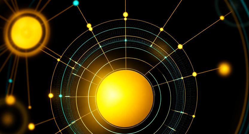 Abstract architectural structure symbolizing stable systems and clear design
