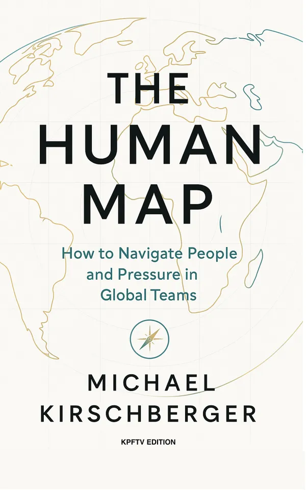 Book cover of The Human Map by Michael Kirschberger