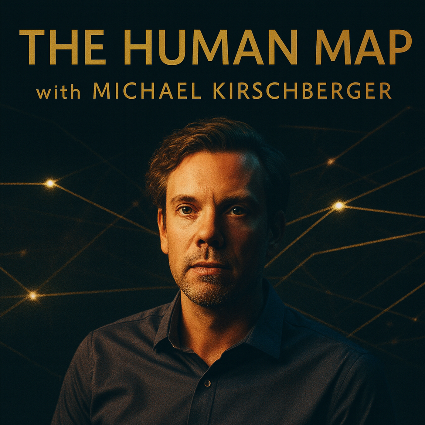 Podcast cover: The Human Map with Michael Kirschberger
